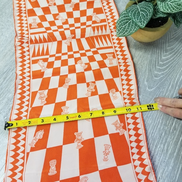 Vintage Chess Themed Table Runner - Picture 6 of 8